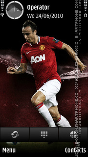 Dimitar Berbatov theme screenshot