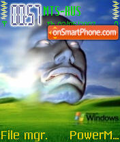 Windows tema screenshot