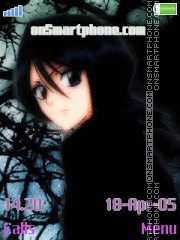 Kuchiki Rukia Theme-Screenshot