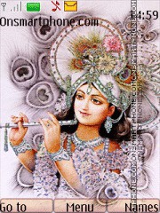 Lord Krishna 09 tema screenshot