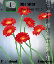 Flower by amjad theme screenshot