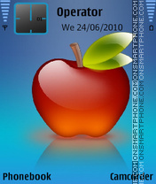 Redapple by amjad es el tema de pantalla