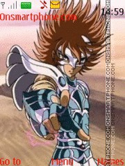 Saint Seiya Ikaro theme screenshot