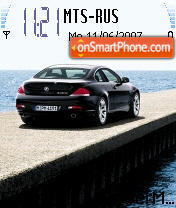 Скриншот темы BMW 6