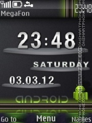 Android tema screenshot