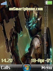 Скриншот темы Dead Space