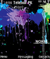 Nokia SPlash tema screenshot
