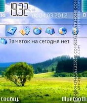 Скриншот темы Nature