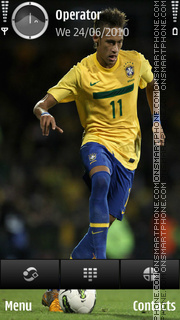 Neymar theme screenshot