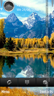 Grand Teton tema screenshot