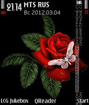 Rose tema screenshot