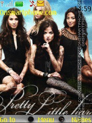 Скриншот темы Pretty Little Liars 01