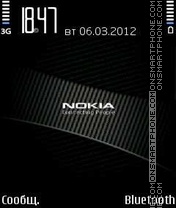 Скриншот темы Nokia Black