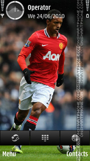 Luis Nani tema screenshot