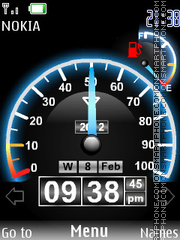 Speedo SWF tema screenshot