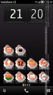 Sticker Belle tema screenshot