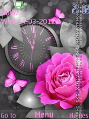 Rose tema screenshot