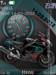 Capture d'écran Moto thème