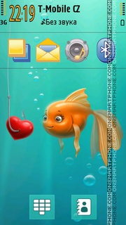 Aqualove tema screenshot