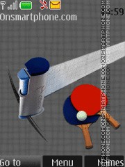 Table Tennis 01 theme screenshot