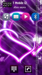 Heart 22 tema screenshot