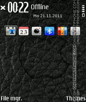 Lather apple tema screenshot