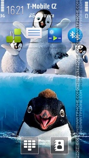 Happy Feet 2 tema screenshot