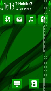 Green Agae es el tema de pantalla