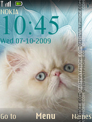 Capture d'écran Kitty thème