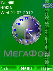 Megafon es el tema de pantalla