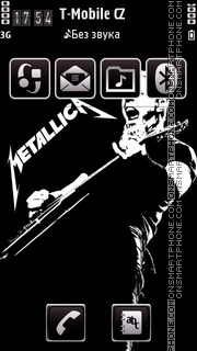 Capture d'écran Metallica v2 01 thème