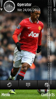 Luis Nani tema screenshot