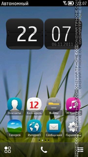 Nokia Anna Dark tema screenshot