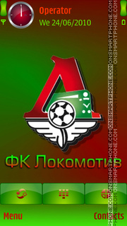 FC Lokomotiv theme screenshot
