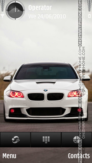 BMW Red Eyes theme screenshot