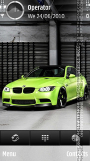 Скриншот темы BMW Elgreen