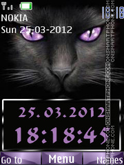 Cat Eyes 01 tema screenshot