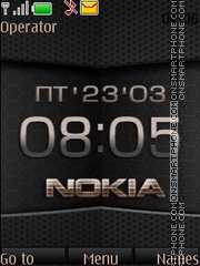 Capture d'écran Nokia Digital thème