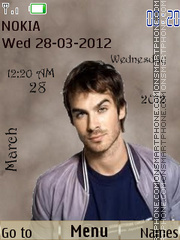 Ian Somerhalder Theme-Screenshot