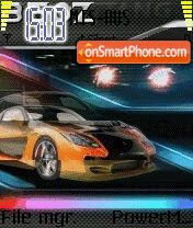 Tokyo Drift Animated tema screenshot