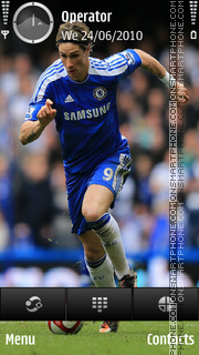 Capture d'écran Fernando Chelsea thème