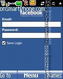 Facebook tema screenshot