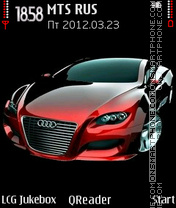 Audi-red Theme-Screenshot