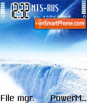 Cascate theme screenshot