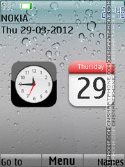 Iphone tema screenshot