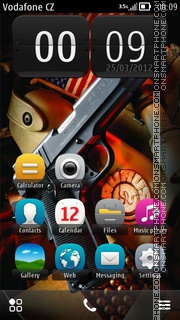 Gun tema screenshot