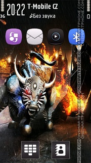 Devil tema screenshot