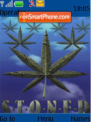 Cannabis 04 theme screenshot