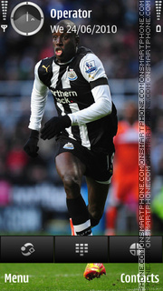 Demba Ba tema screenshot