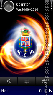 Capture d'écran FC Porto thème